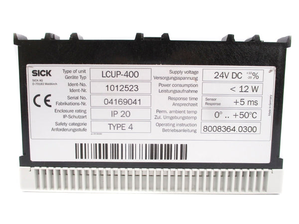 SICK LCUP-400 1012523 24VDC NSNP
