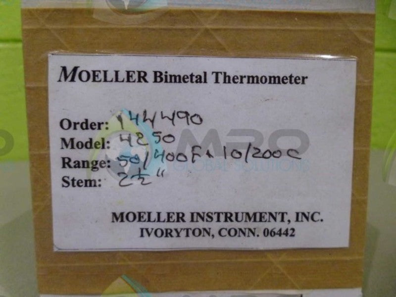 MOELLER 4250 THERMOMETER *FACTORY SEALED*