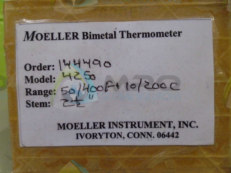 MOELLER 4250 THERMOMETER *NEW IN BOX*