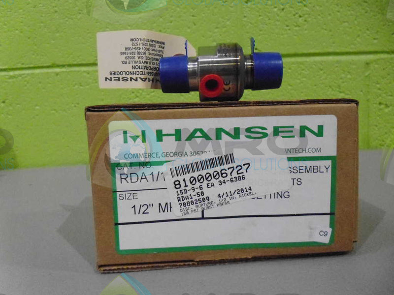 HANSEN RDA1/150 VALVE *NEW IN BOX*