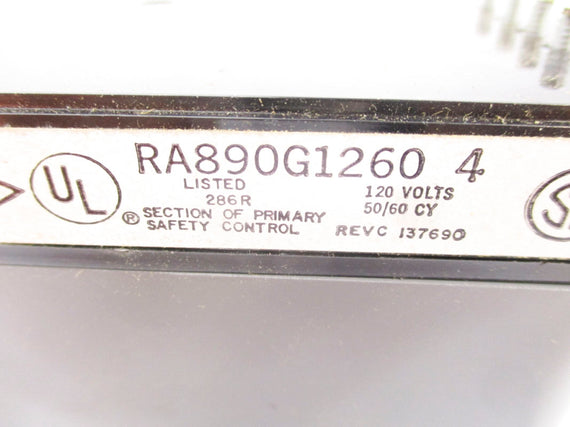 HONEYWELL RA890G12604 120V 15SEC NSMP