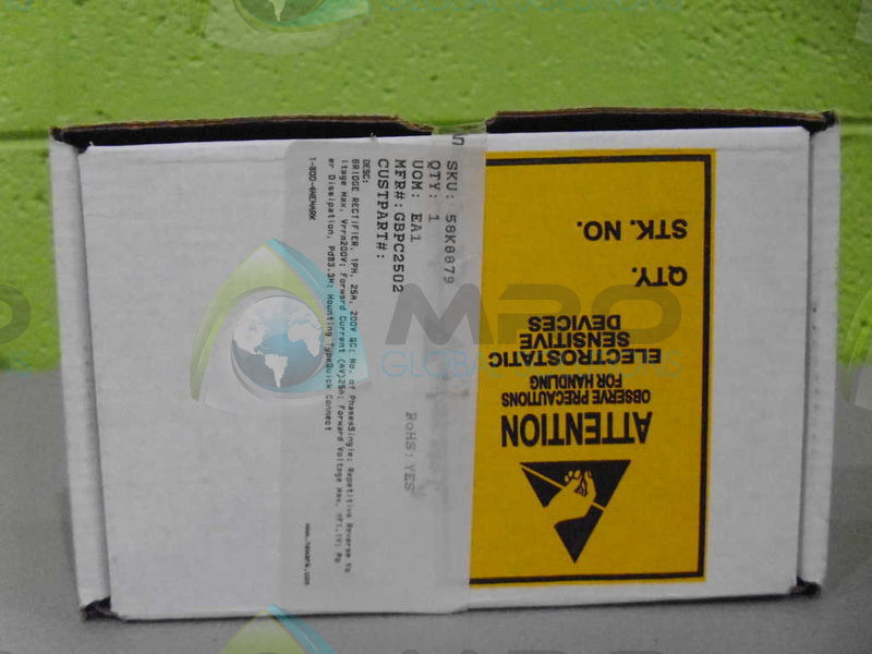 GRN GBPC2502 RECITIFIER *FACTORY SEALED*