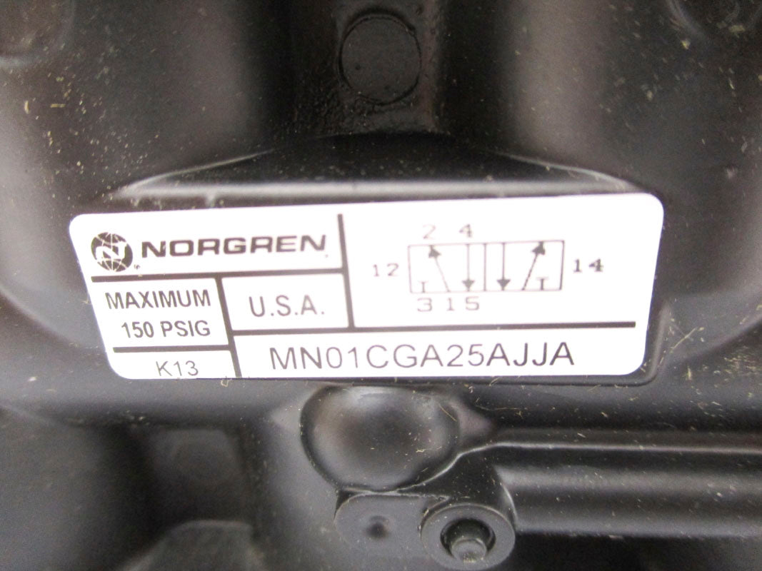 NORGREN MN01CGA25AJJA 120V 150PSI NSMP