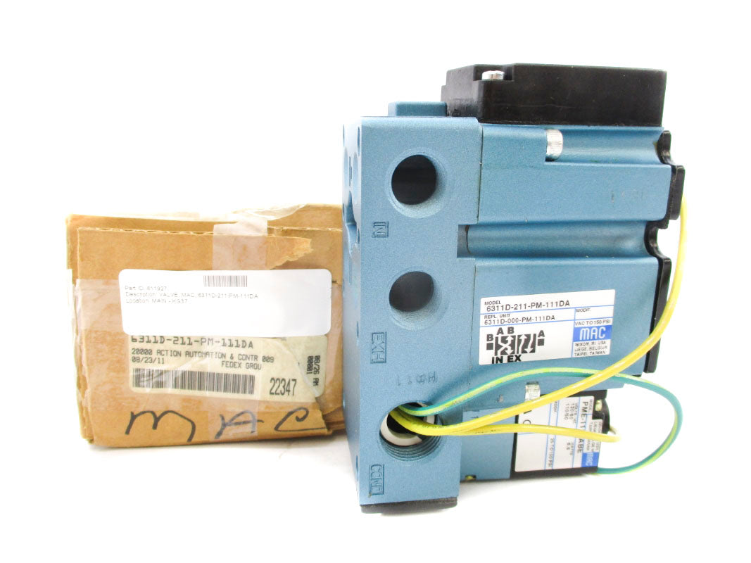 MAC 6311D-211-PM-111DA 110/120V 150PSI NSMP