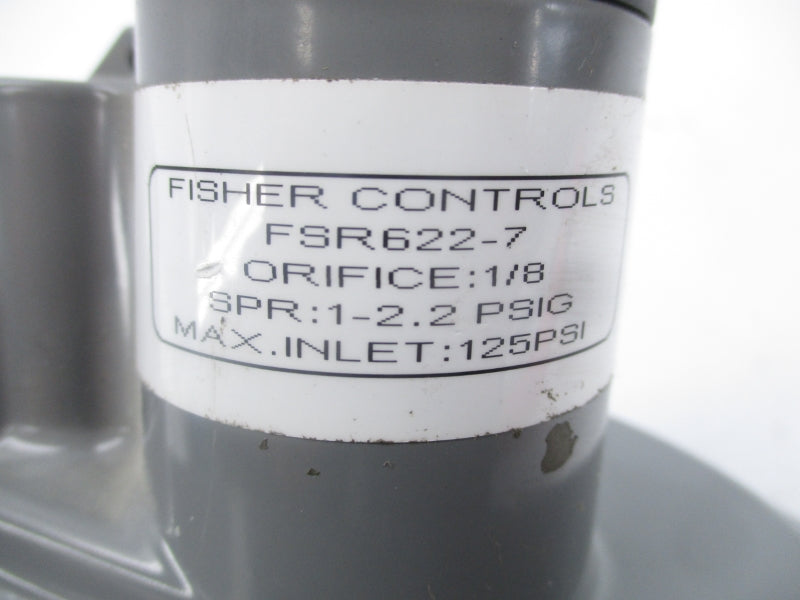 FISHER CONTROLS FSR622-7 125PSI 1/8IN NSNP