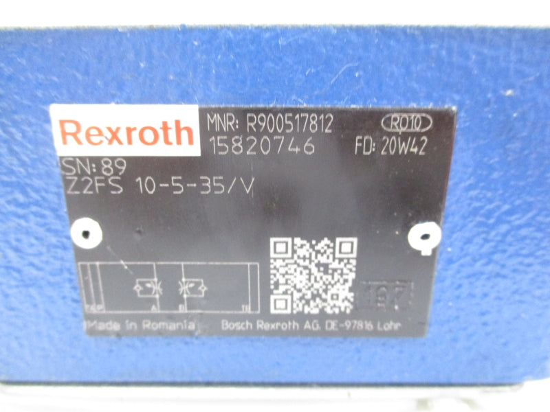REXROTH Z2FS10-5-35/V R900517812 NSNP