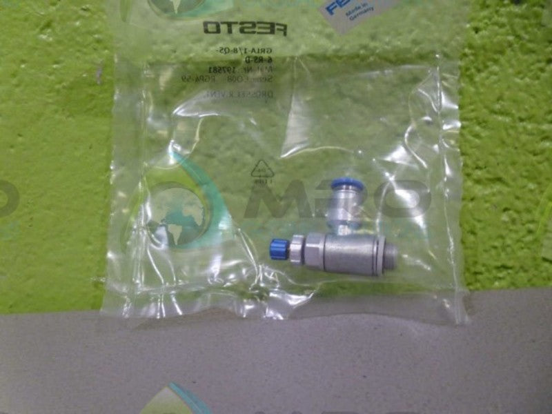 FESTO GRLA-1/8-QS-6-RS-D *NEW IN FACTORY BAG*