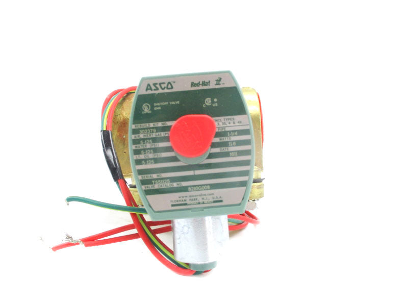 ASCO 8210G008 24VDC 5-125PSI 1-1/4" NSNP