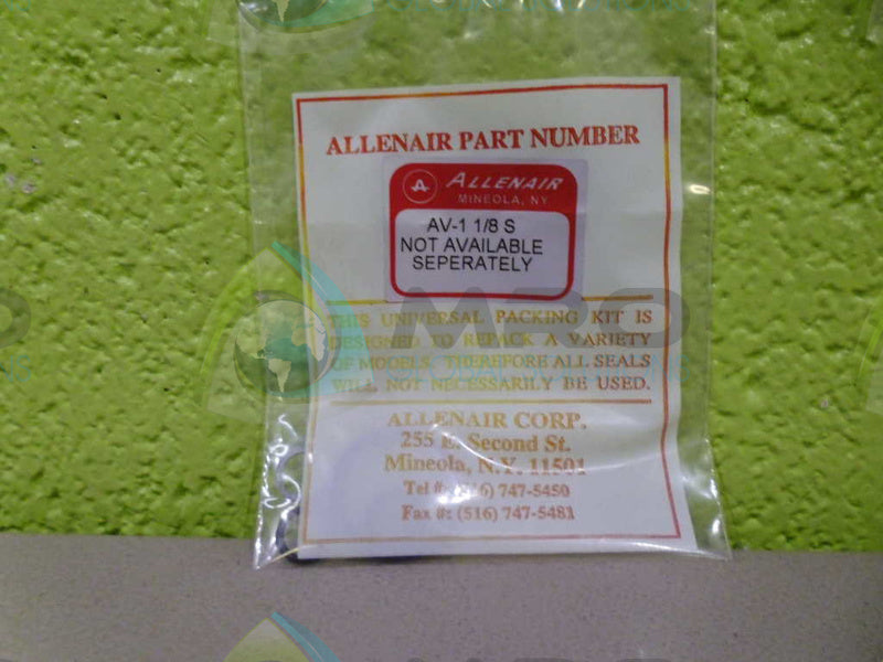 ALLENAIR AV1-1/8S PACKING KIT *NEW IN FACTORY BAG*