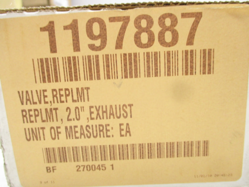 SPARE PART KIT 1197887 2.0" (AS PICTURED) NSMP