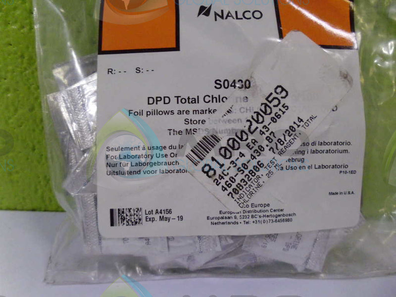 NALCO S0430 INDICATOR *NEW IN ORIGINAL PACKAGE*