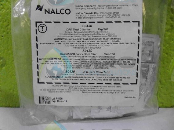 NALCO S0430 INDICATOR *NEW IN ORIGINAL PACKAGE*