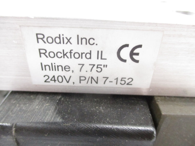 RODIX 7-152 240V 7.75" NSNP