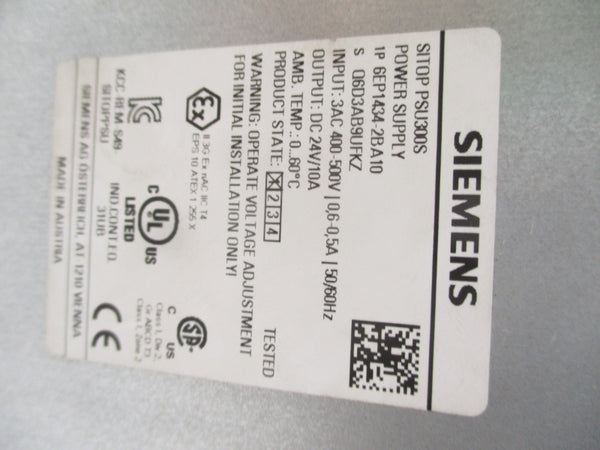 SIEMENS 6EP1434-2BA10 400-500V 0.6-0.5A NSMP