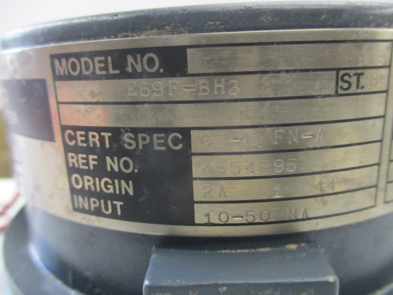 FOXBORO E69F-BH3 3-27PSI NSNP