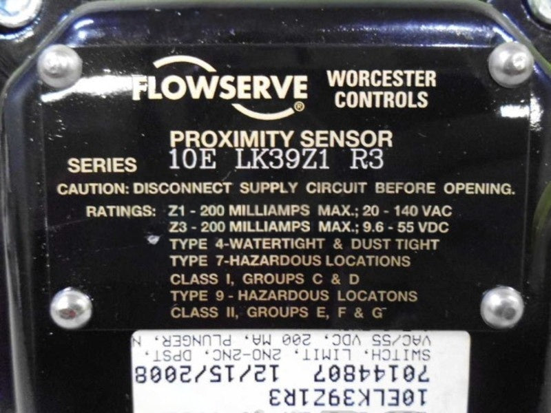 FLOWSERVE 10E LK39Z1R3 PROXIMITY SENSOR NSNP