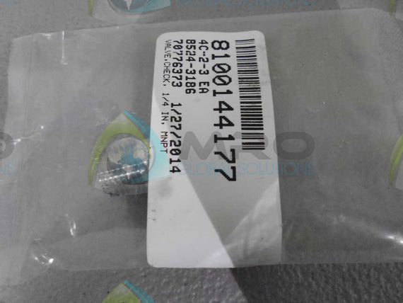 8524-3186 VALVE *NEW IN ORIGINAL PACKAGE*