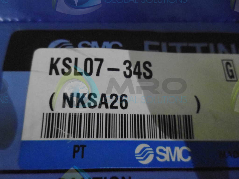 LOT OF 2 SMC KSL0734S FITTING *NEW IN ORIGINAL PACKAGE*