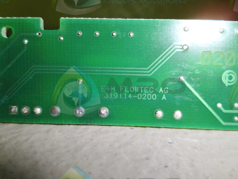 ENDRESS+HAUSER FLOWTEC 319114-0200 PC BOARD *NEW NO BOX*