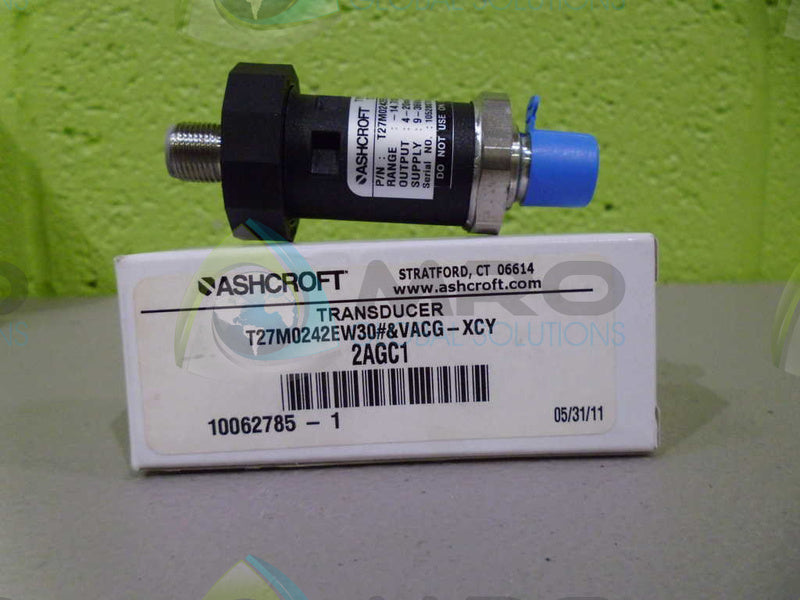 ASHCROFT T27M0242EW-30#&VACG-XCY PRESSURE TRANSDUCER *NEW IN BOX*