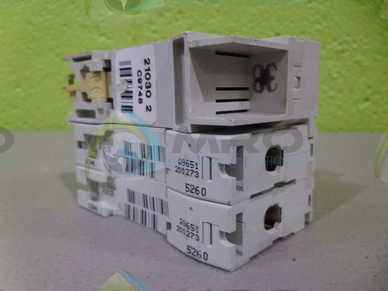 MERLIN GERIN C60N C16 W/VIGI C60 CIRCUIT BREAKER *USED*