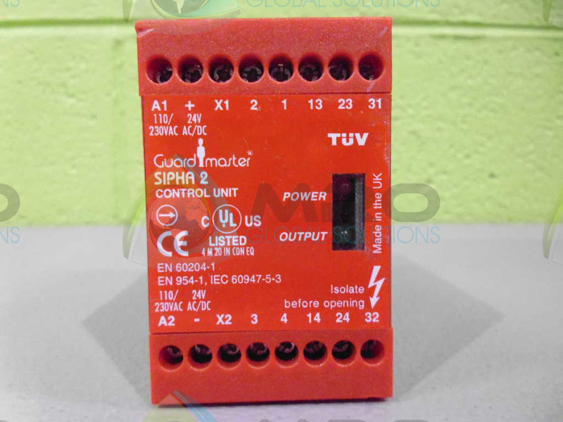 GUARD MASTER SIPHA 2 POWER INPUT *USED*