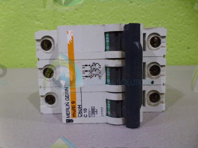 MERLIN GERIN 24999 CIRCUIT BREAKER 10A *USED*