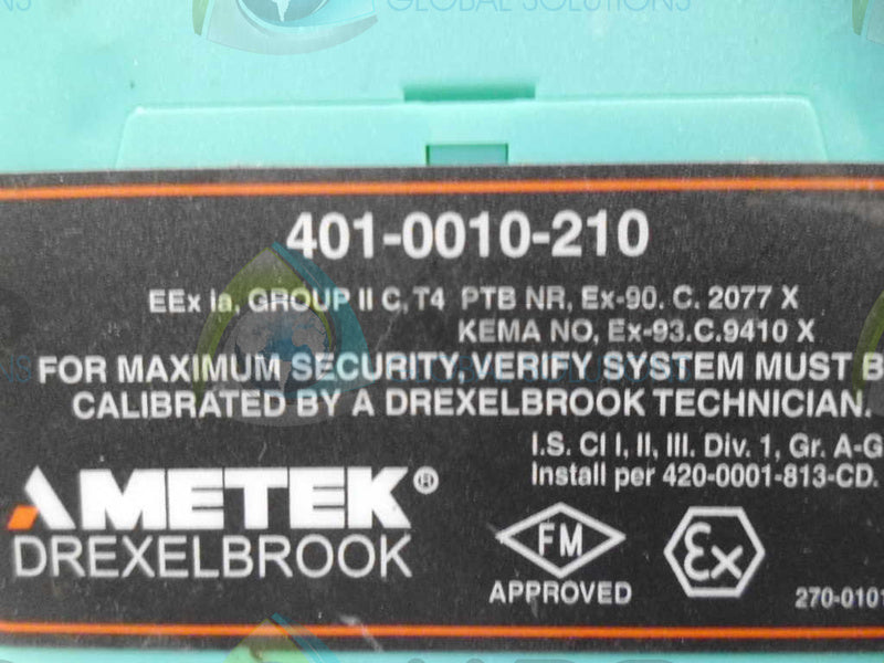 AMETEK 401-0010-210 POWER SUPPLY *USED*