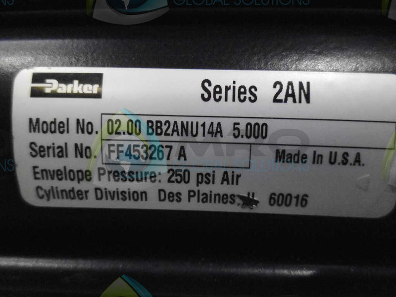 PARKER 02.00 BB2ANU14A 5.000 CYLINDER NSNP