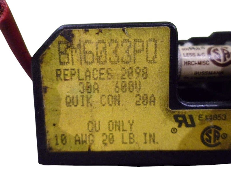 BUSSMANN BM6033PQ  UNMP