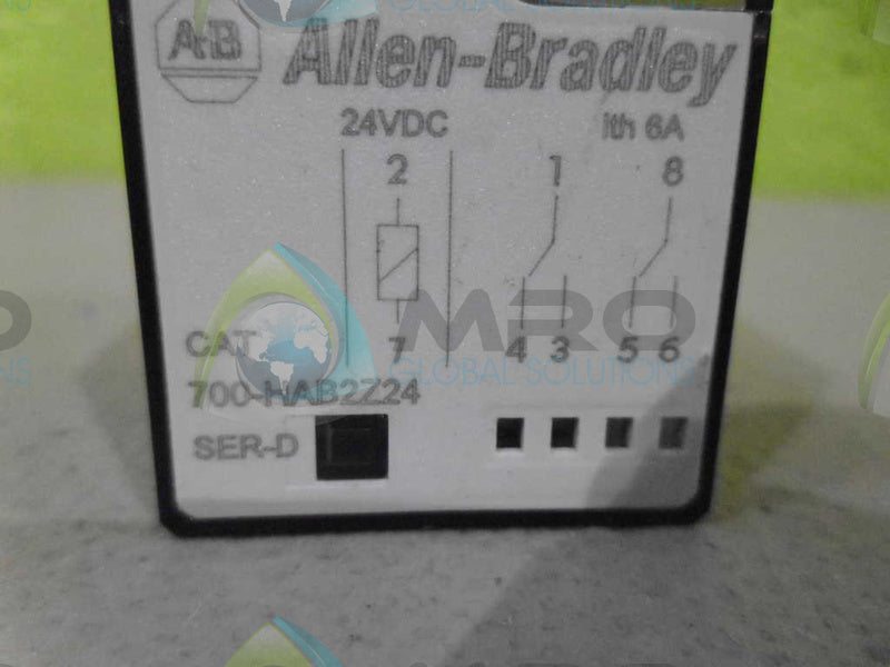 ALLEN BRADLEY 700-HAB2Z24 RELAY *USED*