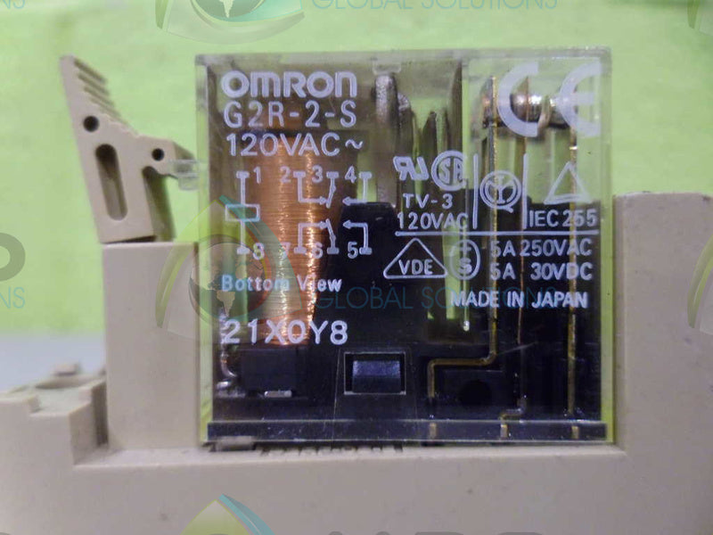 LOT OF 4 OMRON G2R-2-5 RELAY *USED*