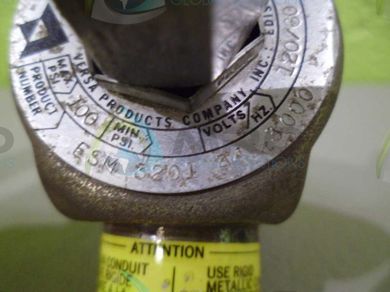 VERSA ESM3201-44-3000 VALVE *USED*