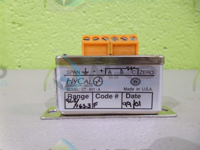 HYCAL CT-801-A POWER SUPPLY *USED*