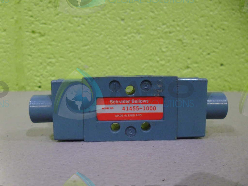 SCHRADDER BELLOWS 41455-1000 VALVE *USED*