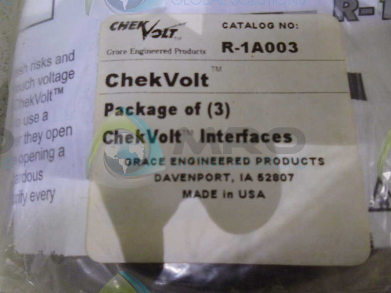 CHECKVOLT R-1A003 *NEW IN FACTORY BAG*