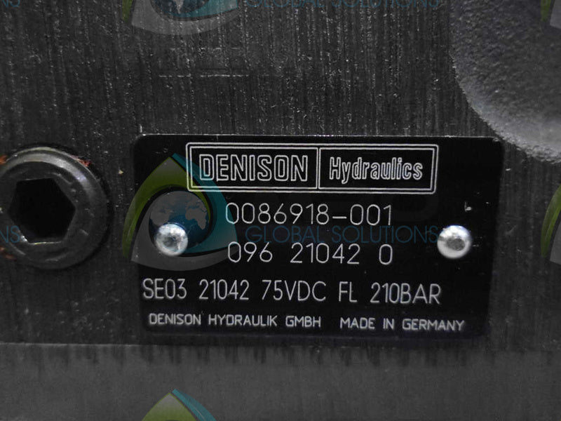 DENISON 0086918-001 HYDRAULIC UNMP