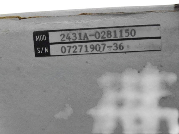 2431A-0281150 METER NSMP