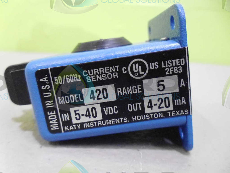KATY INSTRUMENTS 420-5 CURRENT SENSOR 5A *NEW NO BOX*