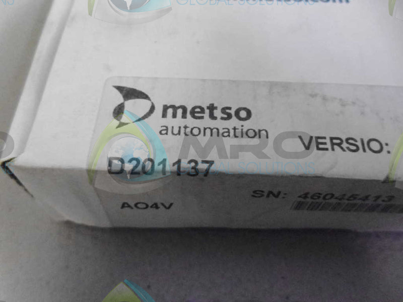METSO D201137 *NEW IN BOX*