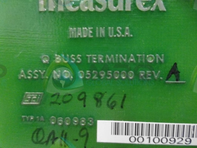 MEASUREX 05295000 REV.A PC BOARD *NEW NO BOX*