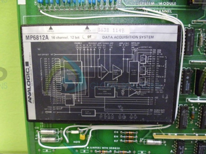 MEASUREX 05291000-MP6812A-7413A PC BOARD *NEW NO BOX*