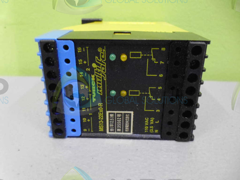 TURCK MULTI-SAFE MS13-22Ex0-R SWITCHING AMPLIFIER 110VAC NSMP