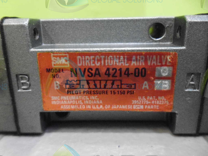 NUMATICS NVSA4214-00 AIR VALVE *USED*