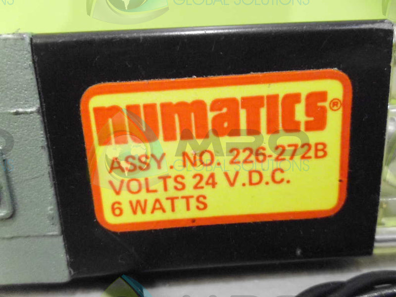 NUMATICS 11SAD411B/226-272B VALVE *USED*