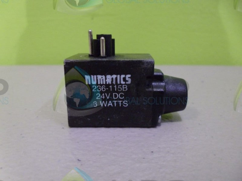 NUMATICS 236-115B SOLENOID COIL *USED*