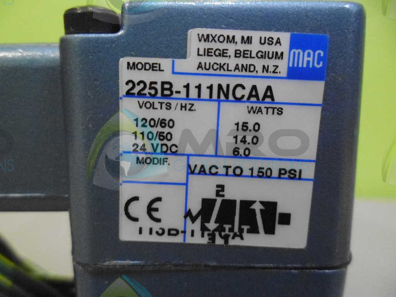 MAC 225B-111NCAA VALVE *NEW NO BOX*
