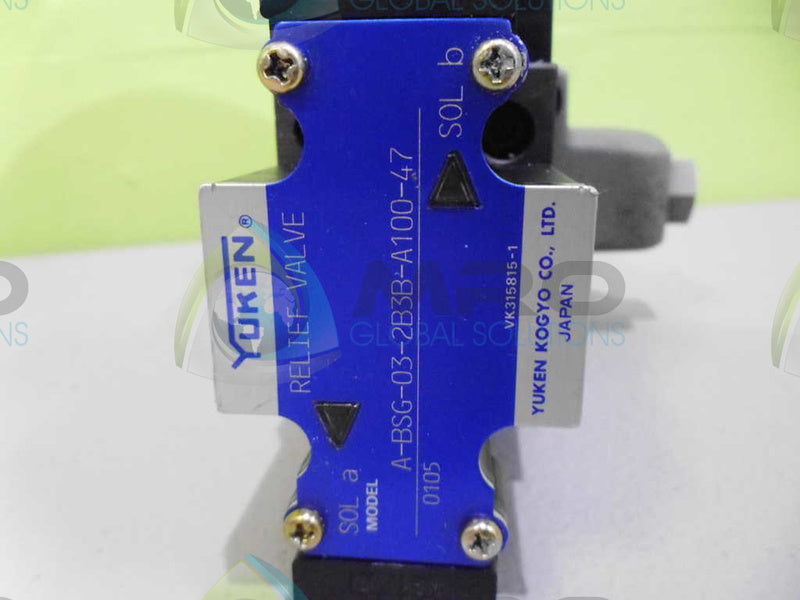 YUKEN ST797-40 SHOCK DEFENSE VALVE  NSNP