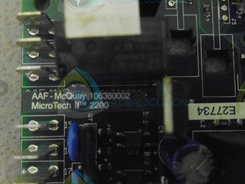 MCQUAY 106380002 CONTROL BOARD *USED*