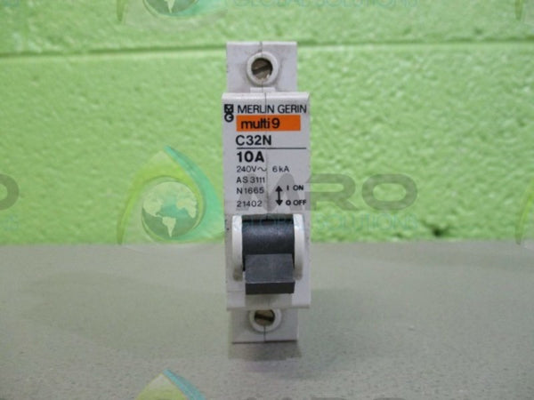 MERLIN GERIN 21402 CIRCUIT BREAKER 10A UNMP